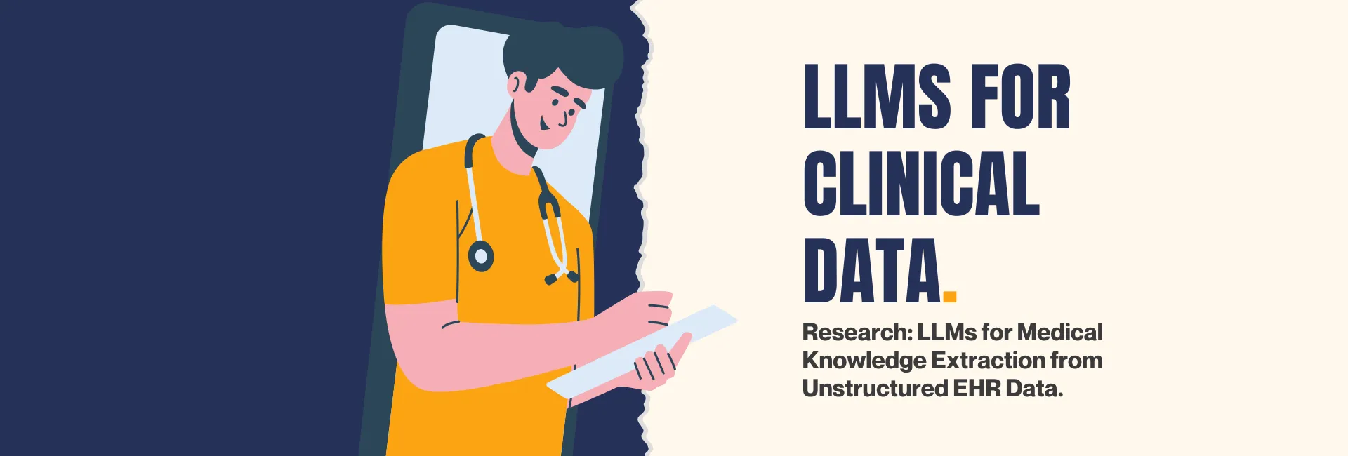 LLMs for Medical Knowledge Extraction from Unstructured EHR Data